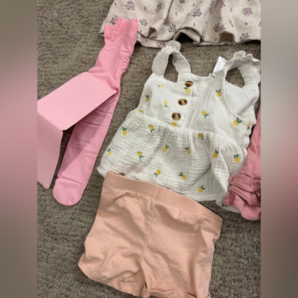 Lot of baby clothes 24 months dress skirts top pants Nicole miller polo sets - Picture 7 of 16